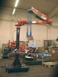 ATISacer 80 manipulator with suction cup gripping system