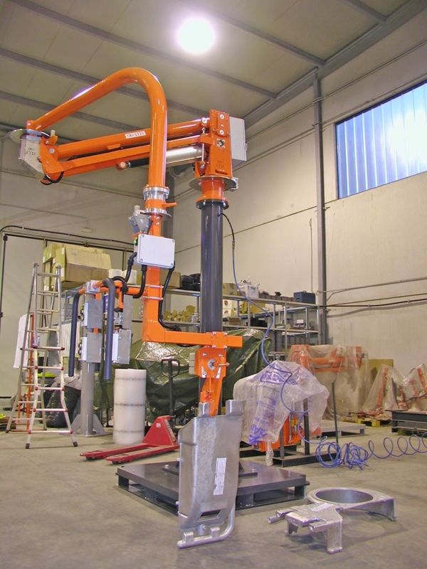 Clamp for moulds - Pneumatic Manipulator ATIS