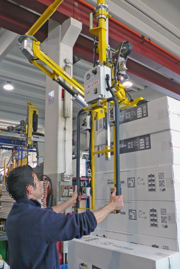 Box handling - Pneumatic Manipulator ATIS