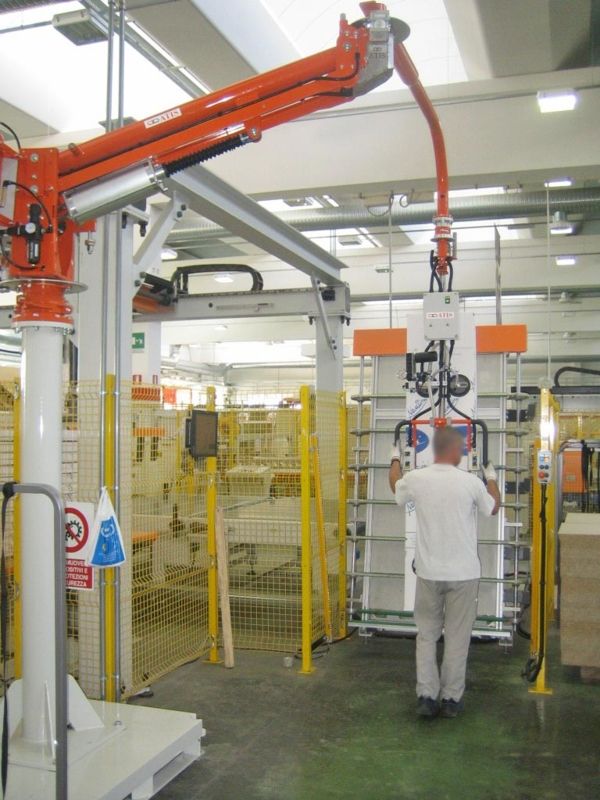 Shower cubical - Pneumatic Manipulator ATIS