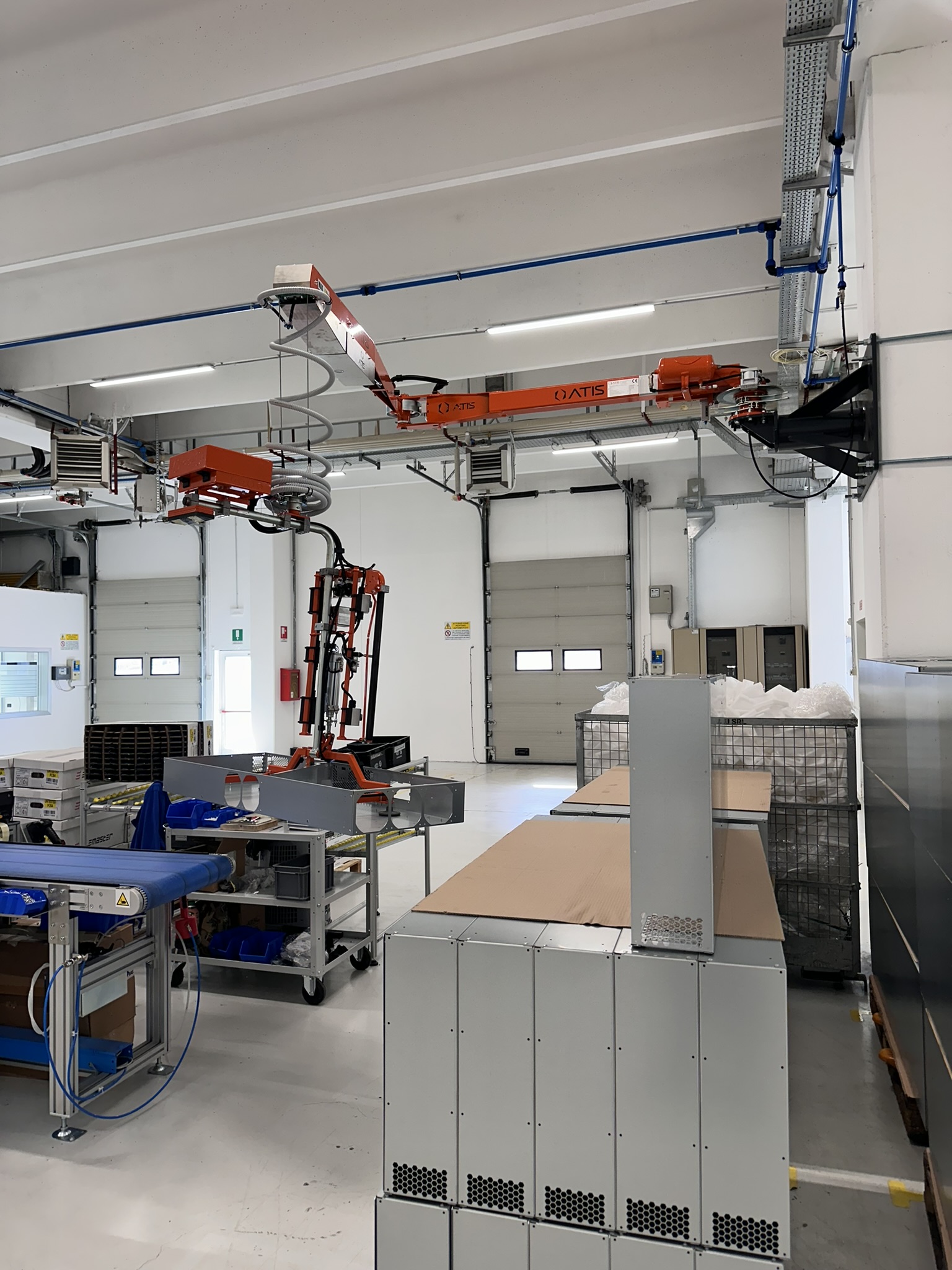 Bilanciatore di carico ATISacer 150  a doppia fune con ventose per mobili 