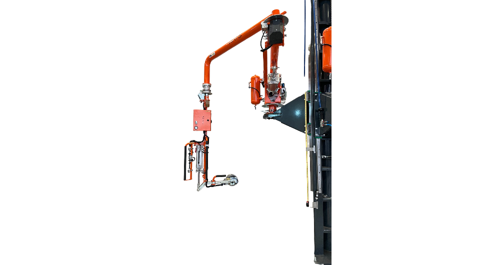 lightener for handling metal objects