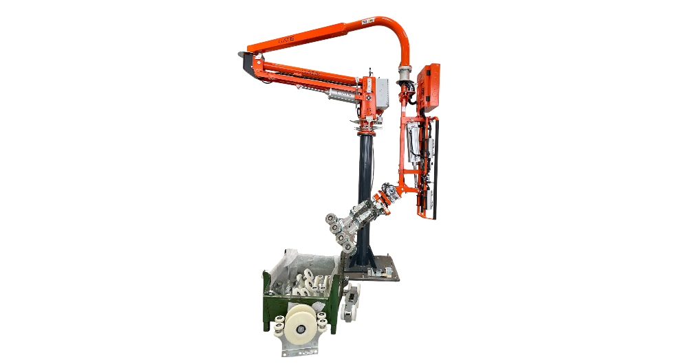 Pneumatic manipulator for wheels of trolley (1)