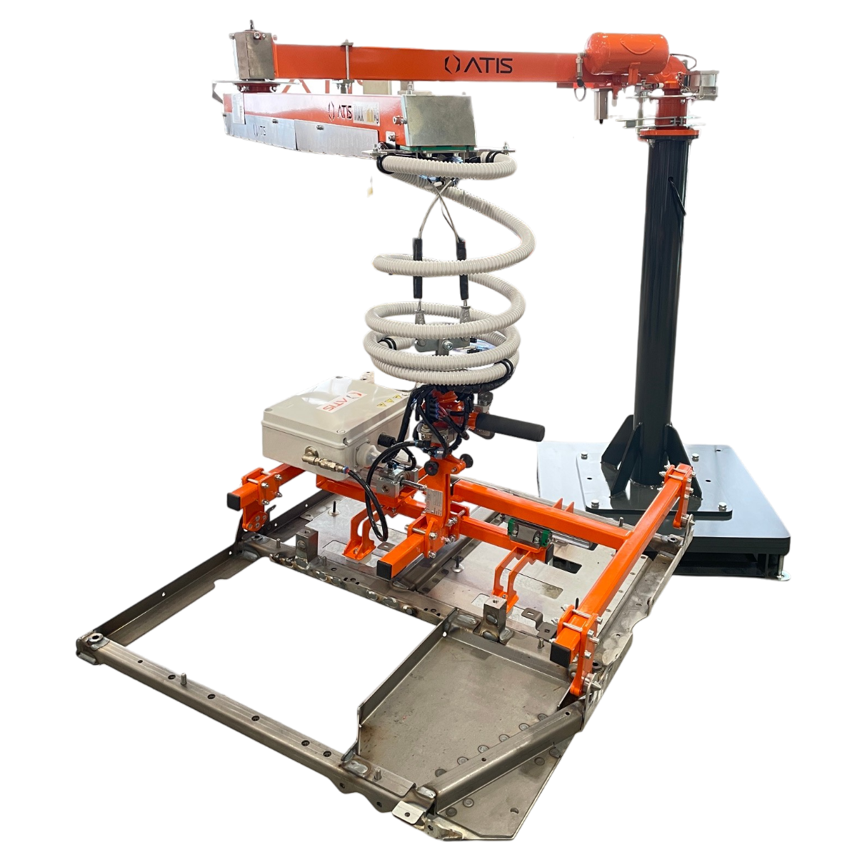 Lifter for metal structure