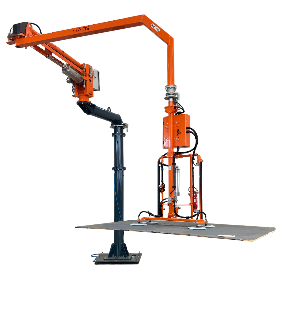 Manipulators for wooden panels